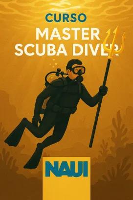 Afiche del curso Master Scuba Diver